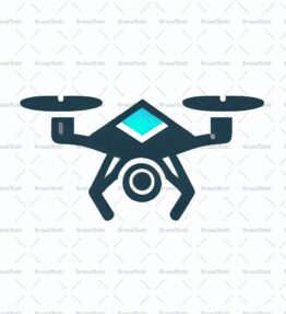 Moderne Drohne mit Kamera